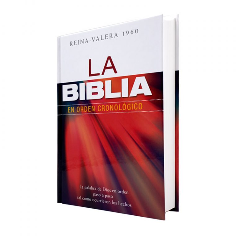 Biblia En Orden Cronológico RVR60 – Tapa Dura – Librería Maranatha