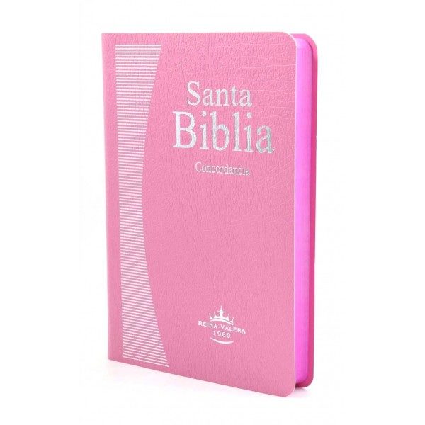 BIBLIA RVR065EC MED ROSA