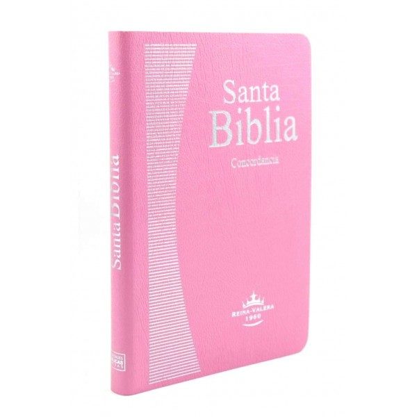 BIBLIA RVR065EC MED ROSA