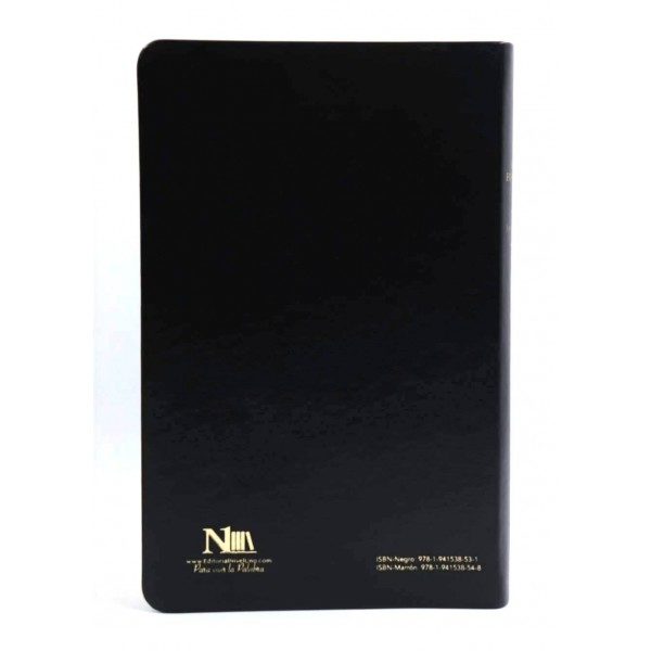 BIBLIA FORTALEZA RVR60 NEGRO