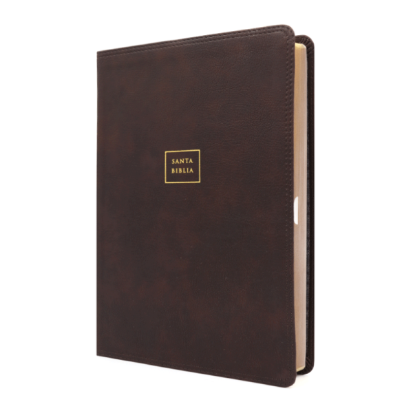 Biblia del ministro letra gigante RVR60 – Café - Image 2