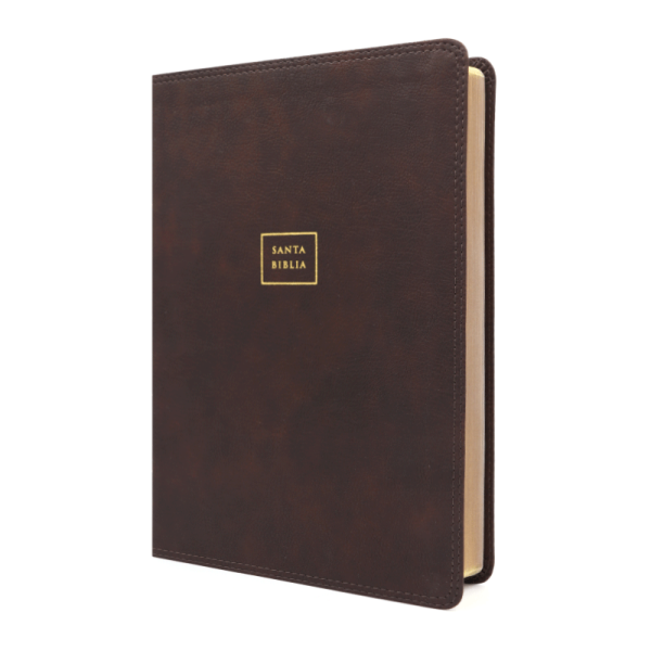 Biblia ultrafina letra gigante RVR60 – Café - Image 2