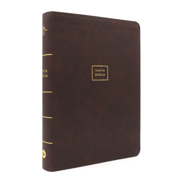 Biblia ultrafina letra gigante RVR60 – Café - Image 3