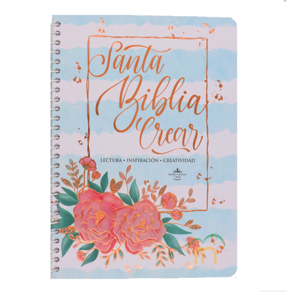 Biblia apuntes crear RVR60 - Flores - Tapa dura