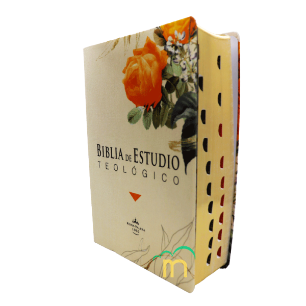 Biblia de estudio teológico RVR60 - Flor naranja - Índice - Image 2