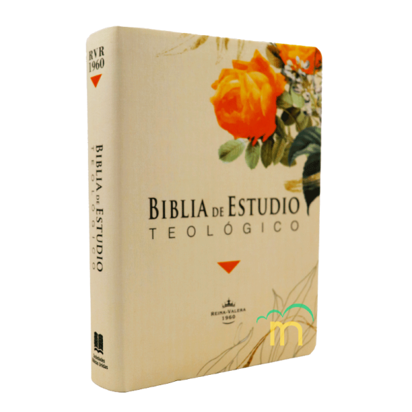 Biblia de estudio teológico RVR60 - Flor naranja - Índice - Image 3